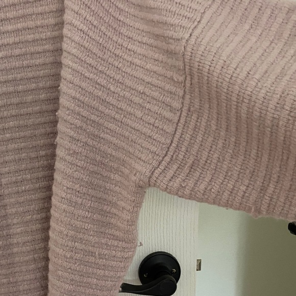 Madewell Dusty Lavender Purple Cowl Neck Sweater - Picture 9 of 10